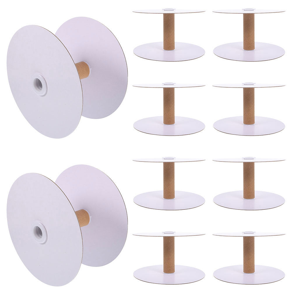 Embroidery Threads - 12 Bobinas de Papel para Almacenamiento