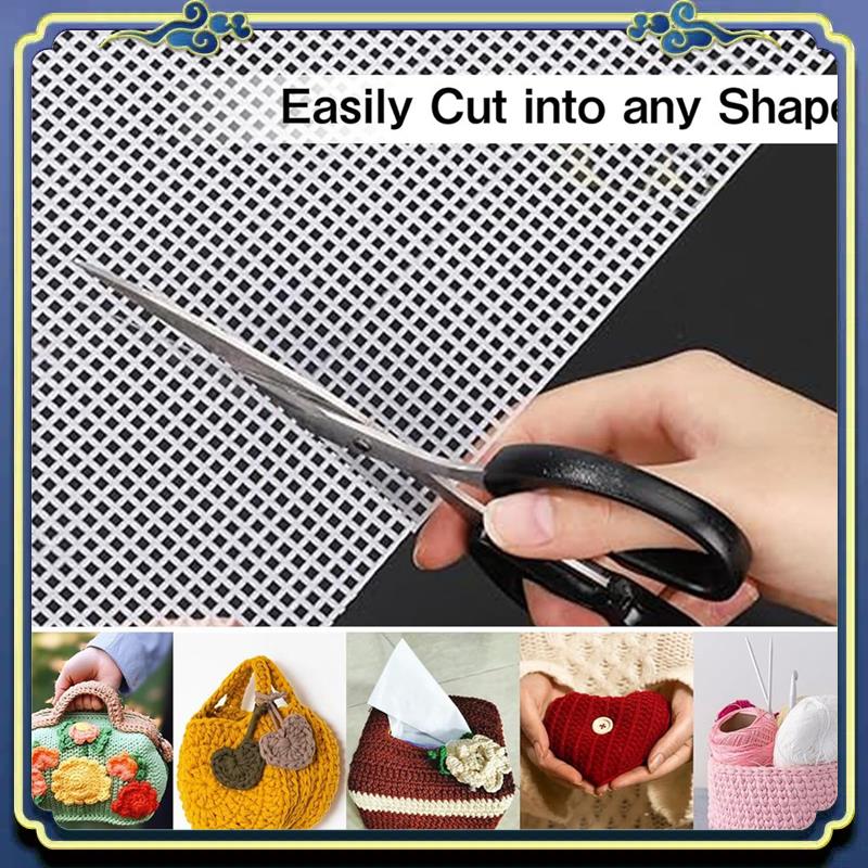 Embroidery Sheet - A56P-Almohadillas de lona, 8 Uds., hoja