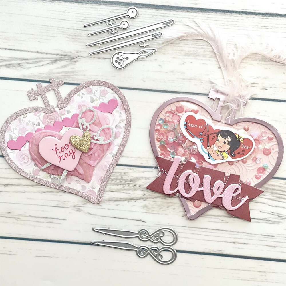 Embroidery Sheet - KSCRAFT-troqueles de corte de Metal con