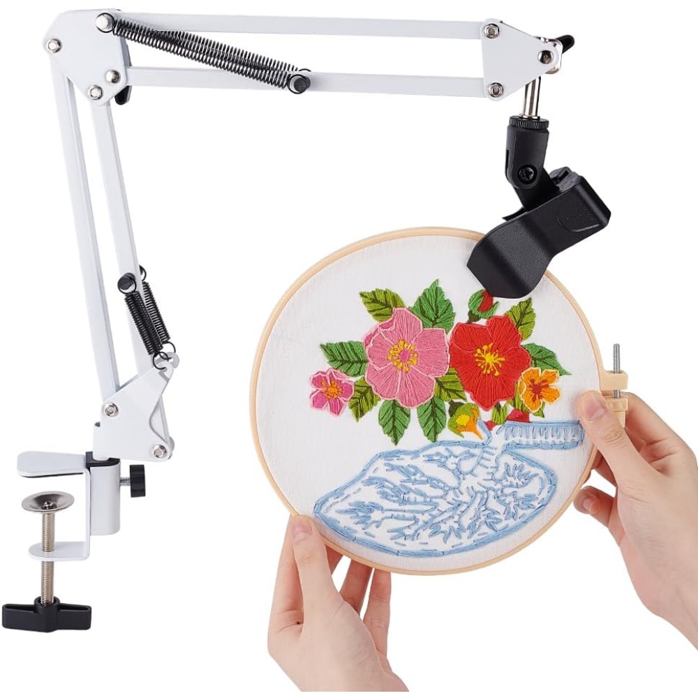 Embroidery Hoop Stand - Kit de soporte de mesa de