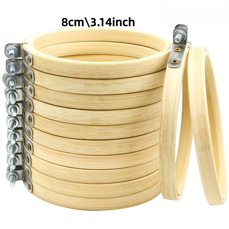 Embroidery Ring Sizes - 20 aros de bordado ajustables con