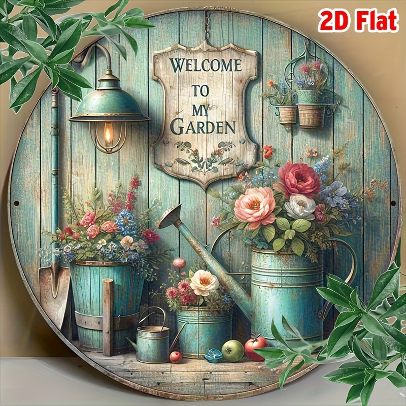 Embroidery Garden - 2D plano, 2D plano 1 pieza