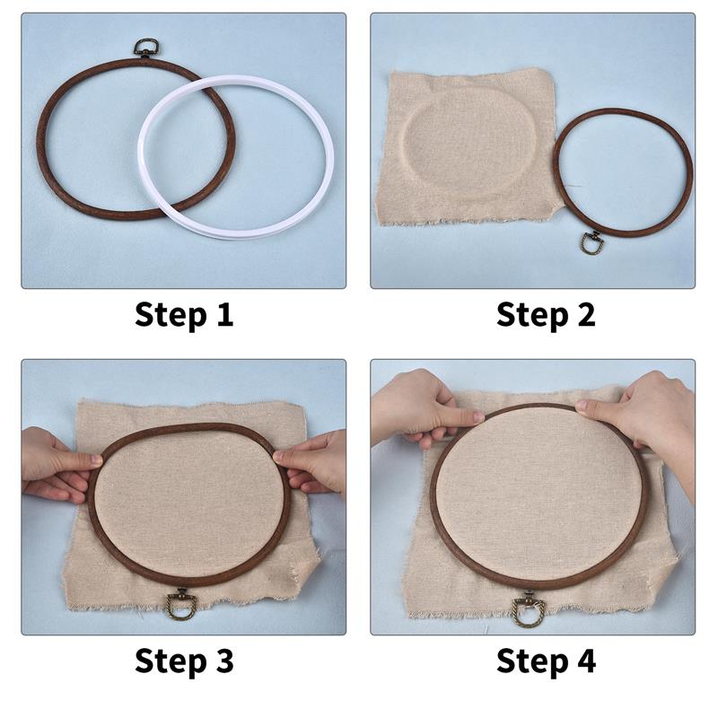 Conjunto de aros de bordado de - Embroidery Hoop Stand reseña y precio
