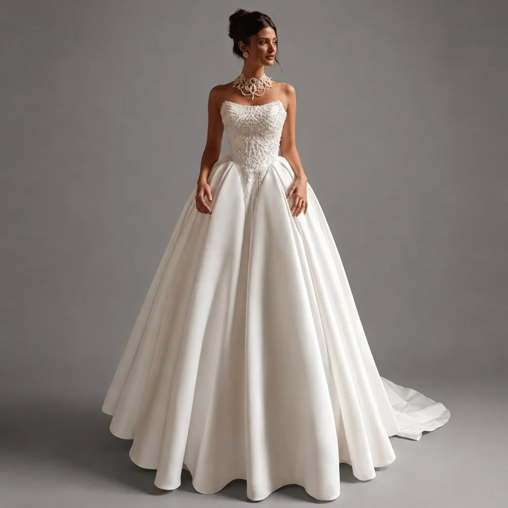 Vestido de Novia Elegante Pers - Embroidery Online Designs reseña y precio