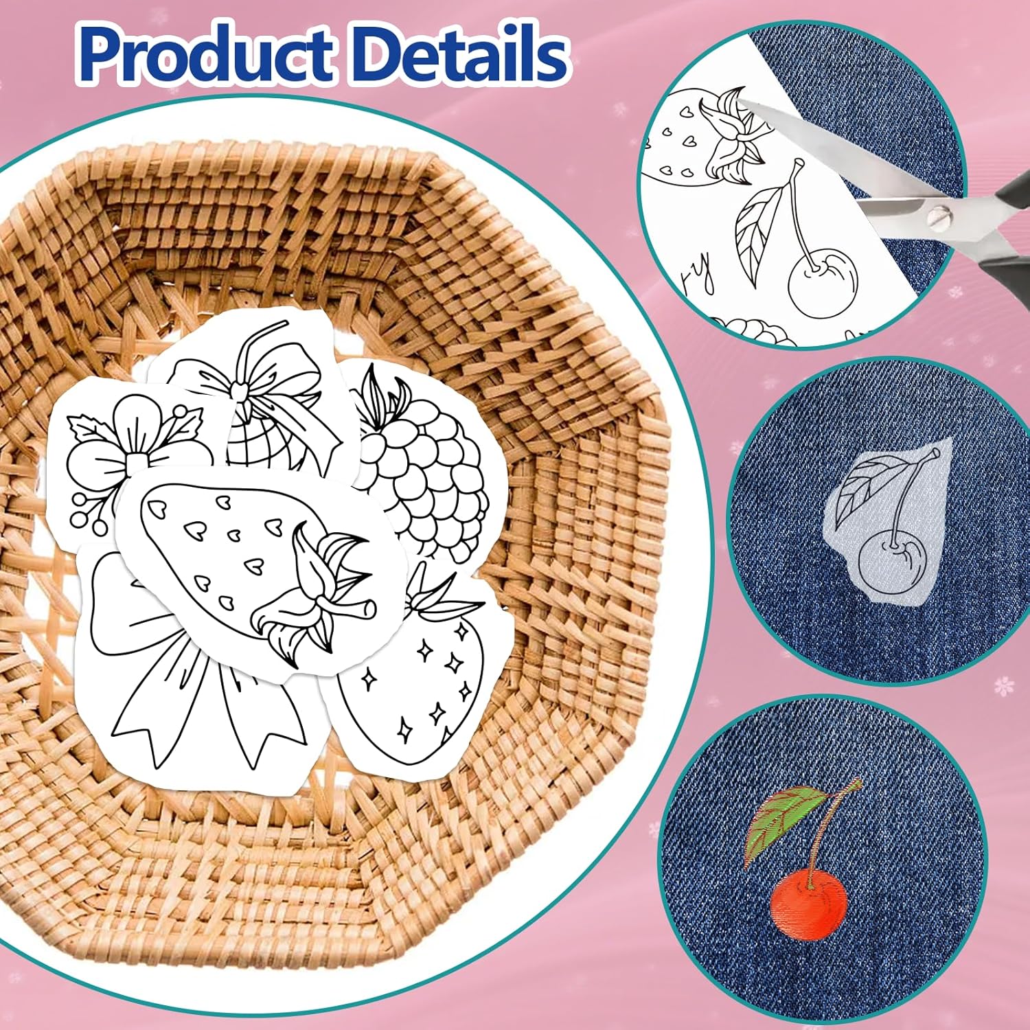 Papel de bordado preimpreso co - Embroidery Sheet reseña y precio