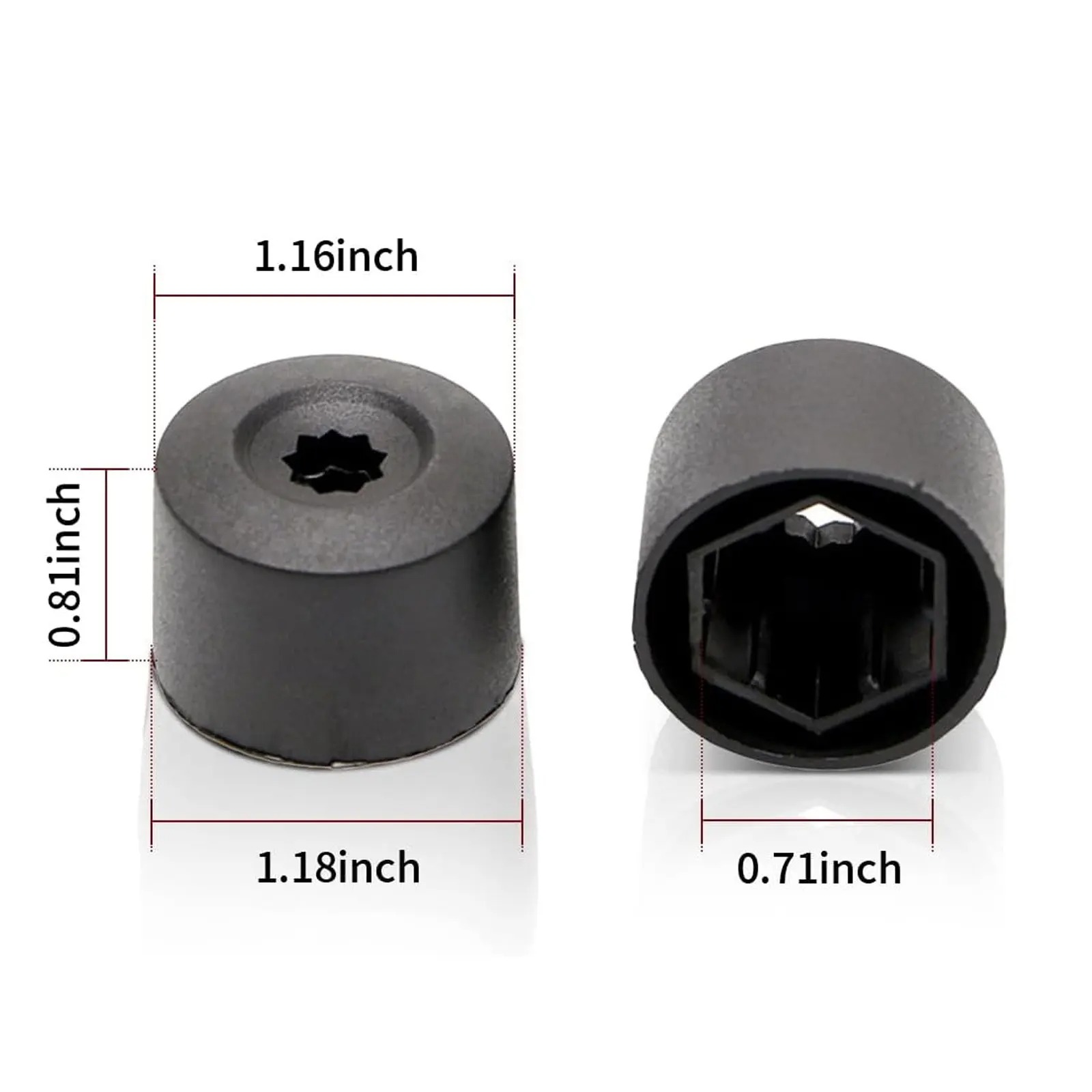 20 piezas cubiertas de tuercas - Embroidery Removal reseña y precio