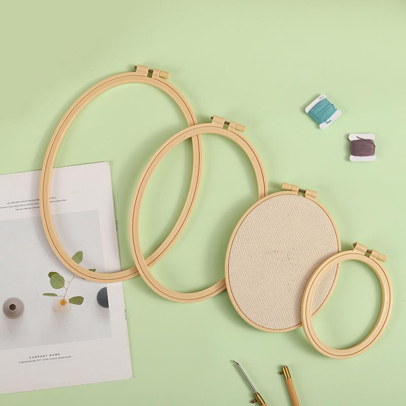 Aros de bordado ovalados de pl - Embroidery Hoop Stand reseña y precio