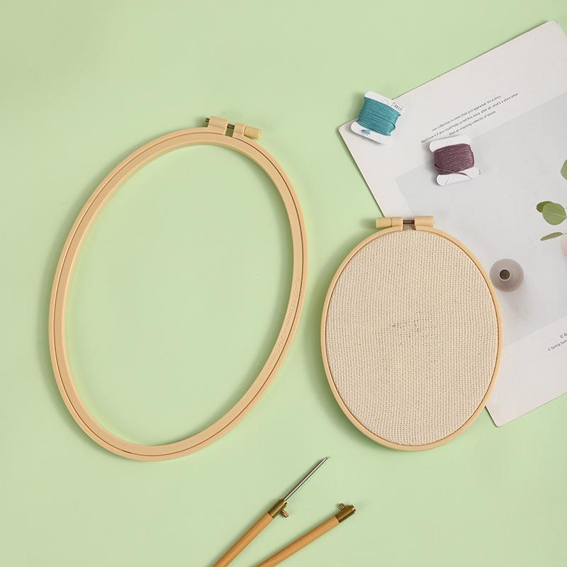 Aros de bordado ovalados de pl - Embroidery Hoop Stand reseña y precio