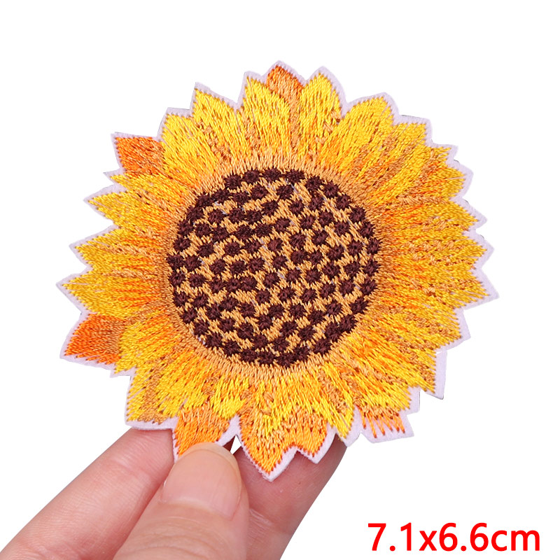 Parche de Margarita pequeña, p - Embroidery Daisy Flower reseña y precio