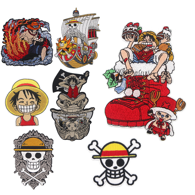 Parches bordados de anime japo - Embroidery Patch reseña y precio