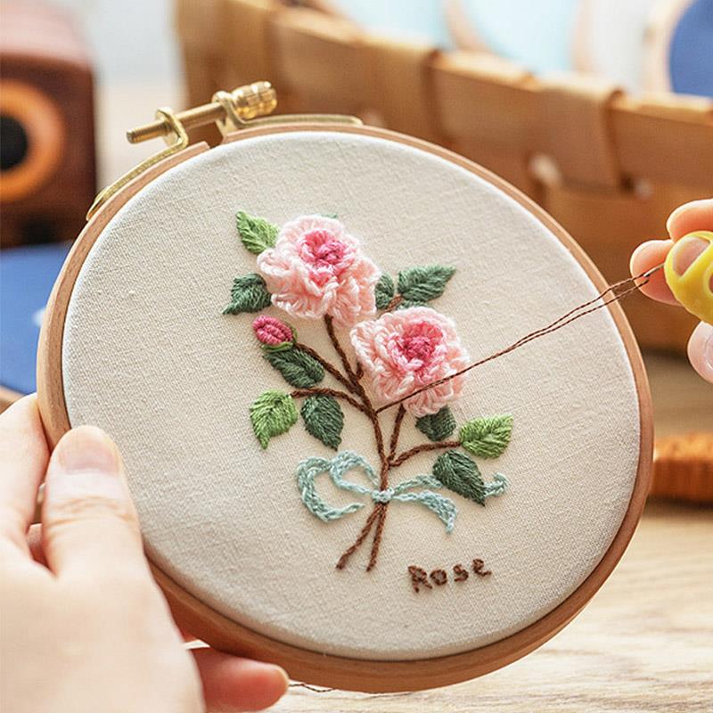 Aros de bordado de madera de h - Embroidery Hoop Stand reseña y precio
