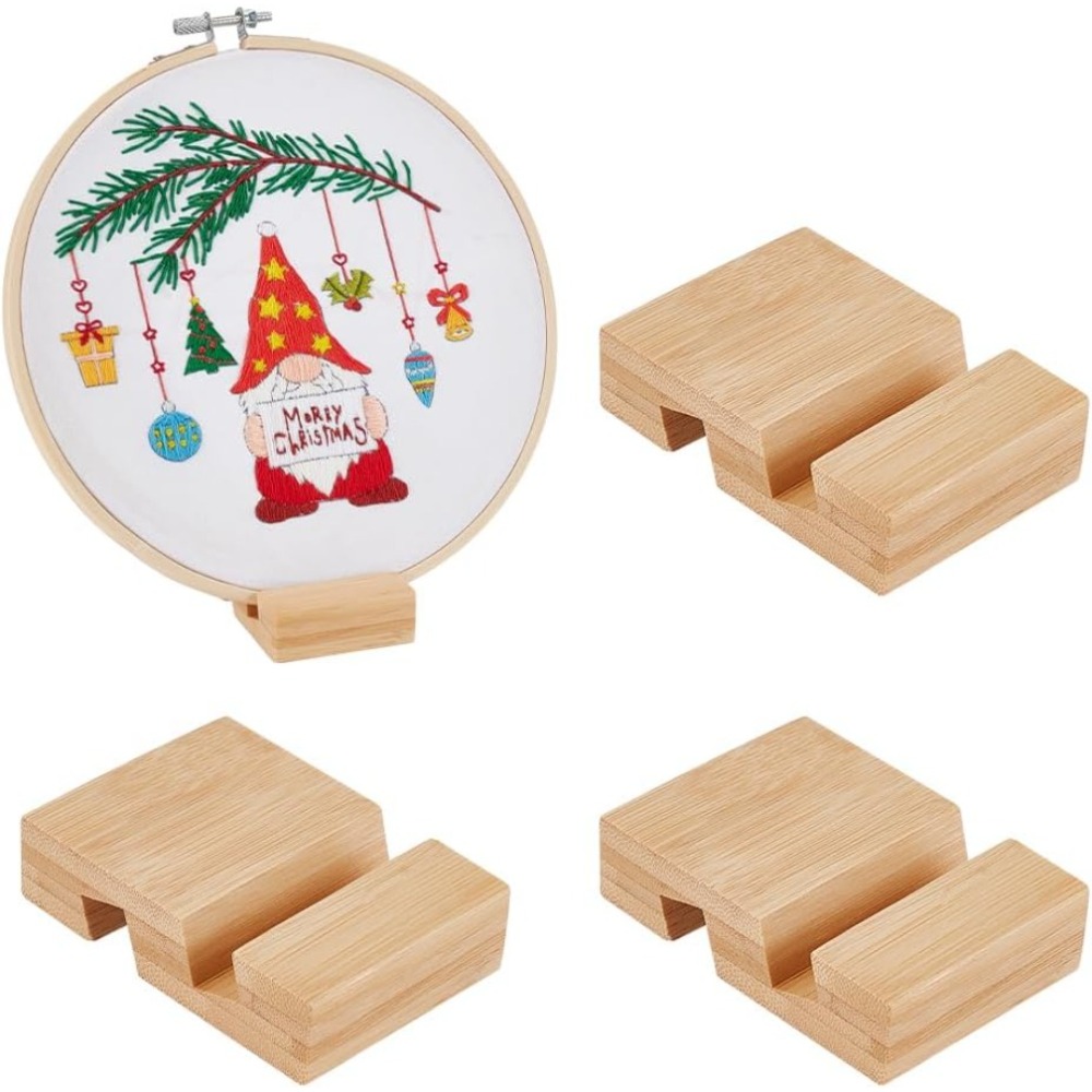 4 Uds aro de bordado Base de m - Embroidery Hoop Stand reseña y precio