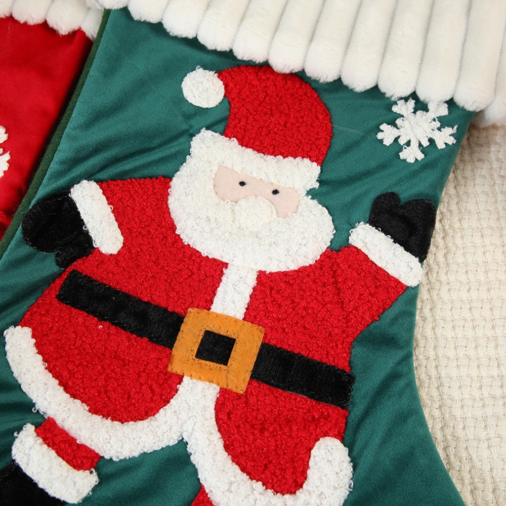 Calcetín Navideño Bordado para - Embroidery Xmas Stocking reseña y precio