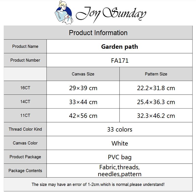 Kit de Punto de Cruz Estampado - Embroidery Garden reseña y precio