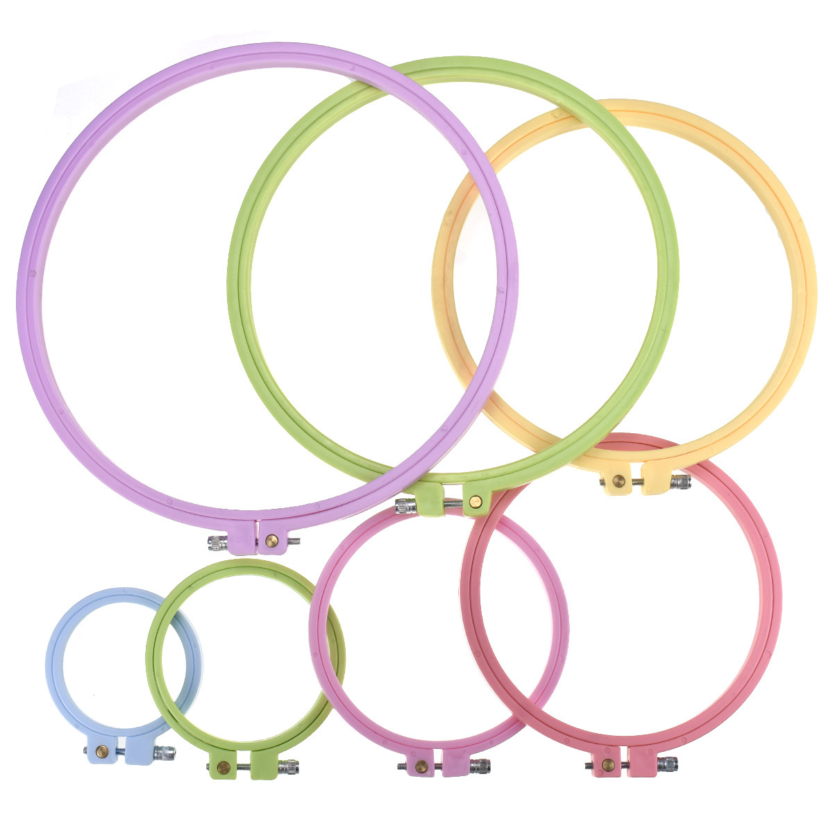 Aros Redondos para Bordado de  - Embroidery Ring Sizes reseña y precio