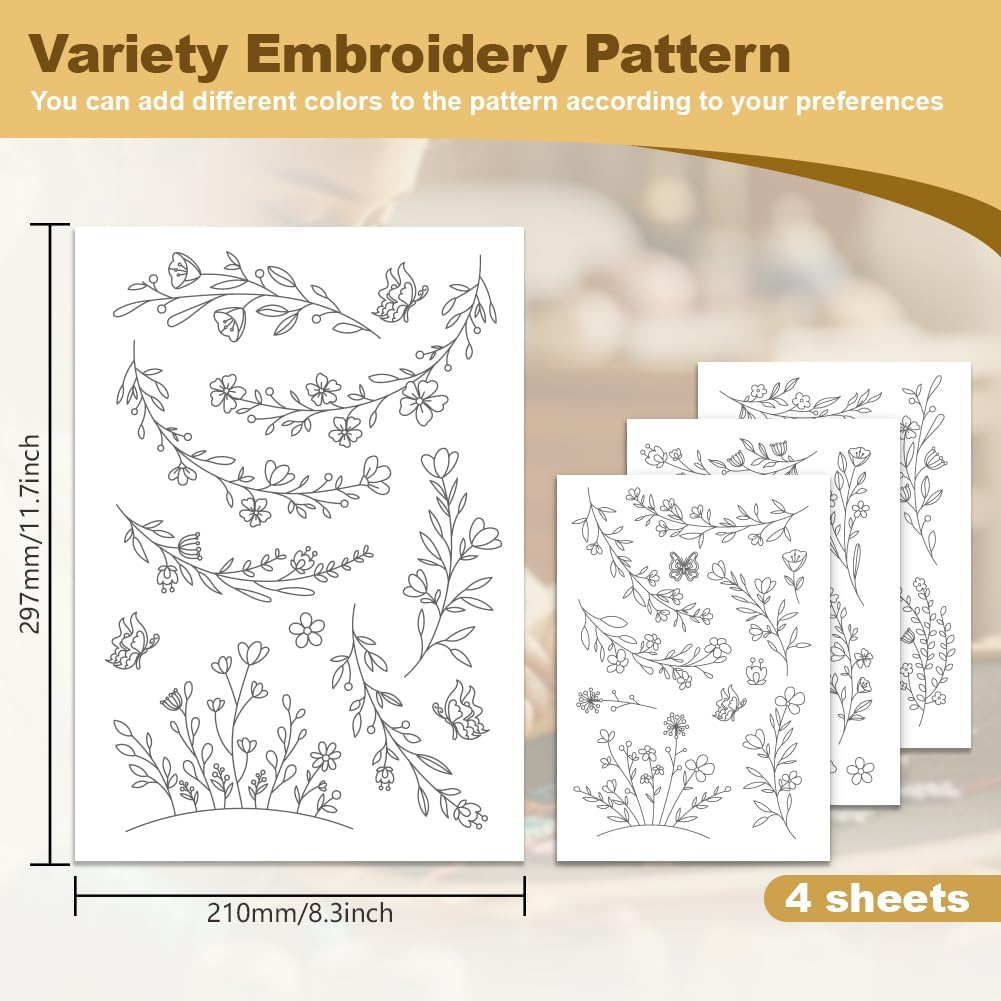 Papel Estabilizador de Bordado - Embroidery Sheet reseña y precio