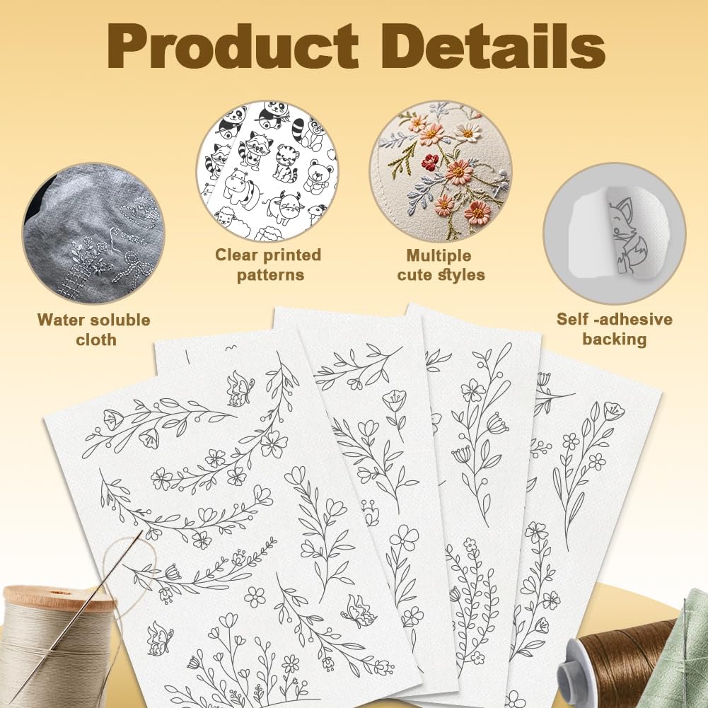 Papel Estabilizador de Bordado - Embroidery Sheet reseña y precio