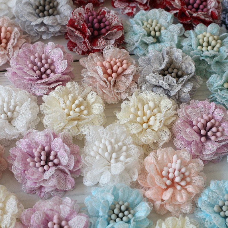 10 Uds. De flores de Margarita - Embroidery Daisy Flower reseña y precio