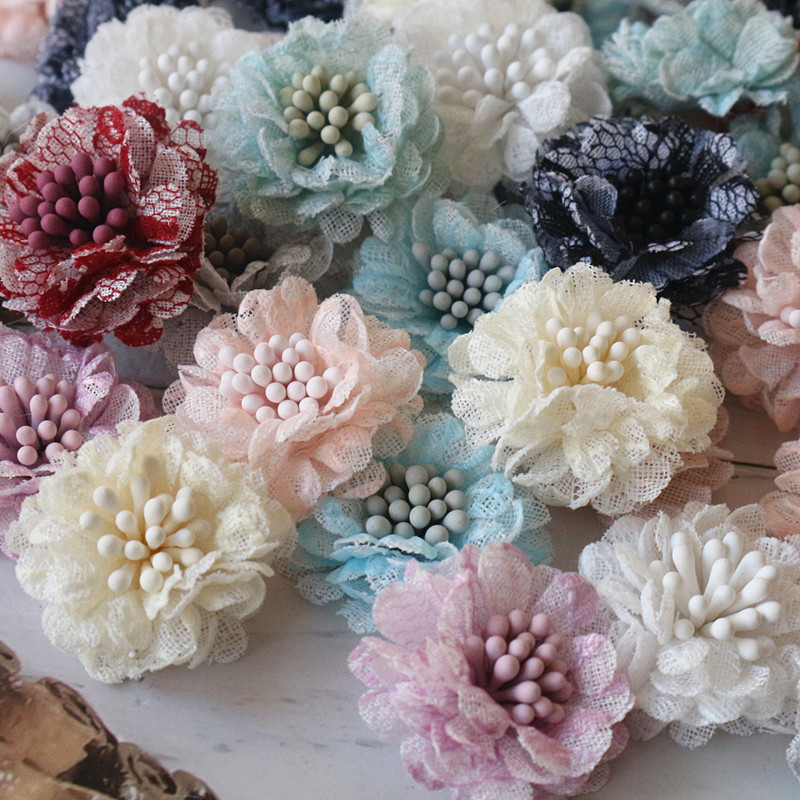 10 Uds. De flores de Margarita - Embroidery Daisy Flower reseña y precio