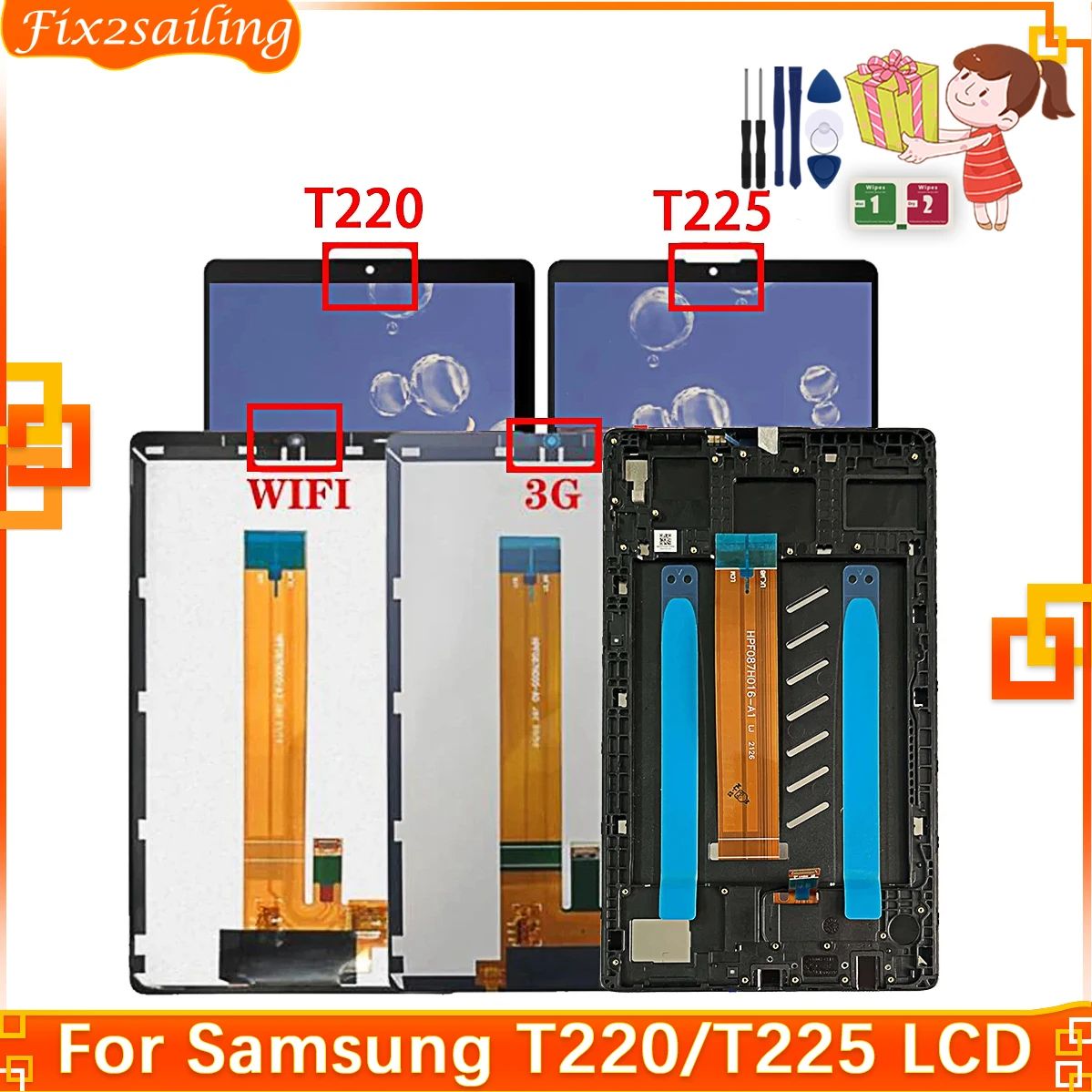 Pantalla LCD de 8,7 pulgadas p - Embroidery Digitizer reseña y precio