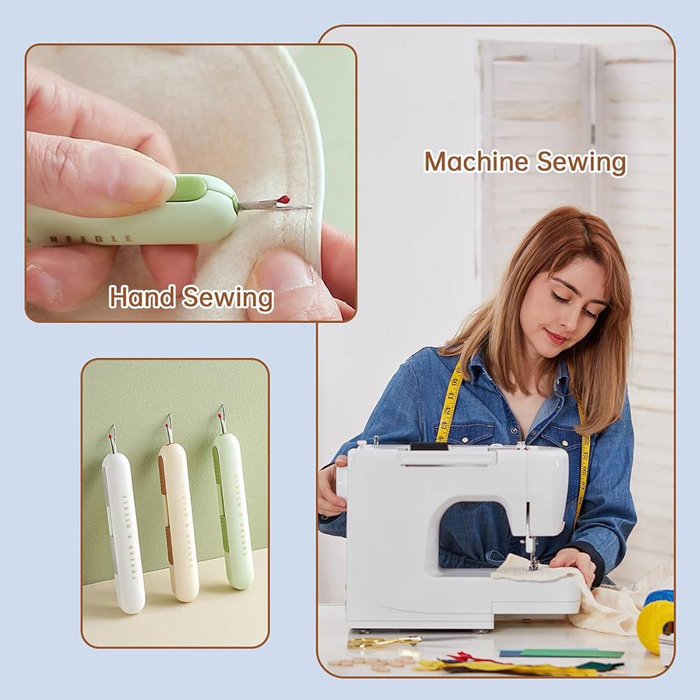 Enhebrador de agujas 2 en 1, h - Embroidery Removal reseña y precio