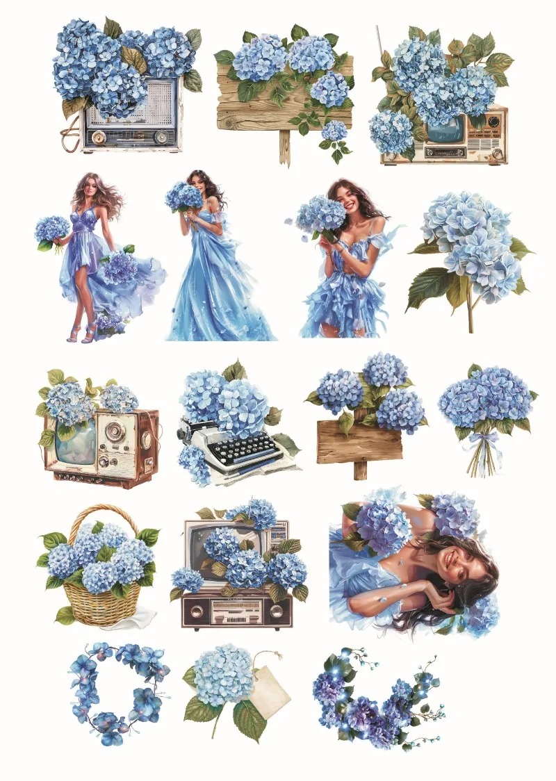 Pegatinas decorativas impermea - Embroidery Sheet reseña y precio