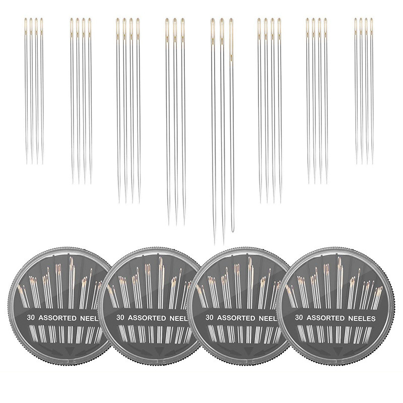 4 cajas de agujas de coser a m - Embroidery Removal reseña y precio