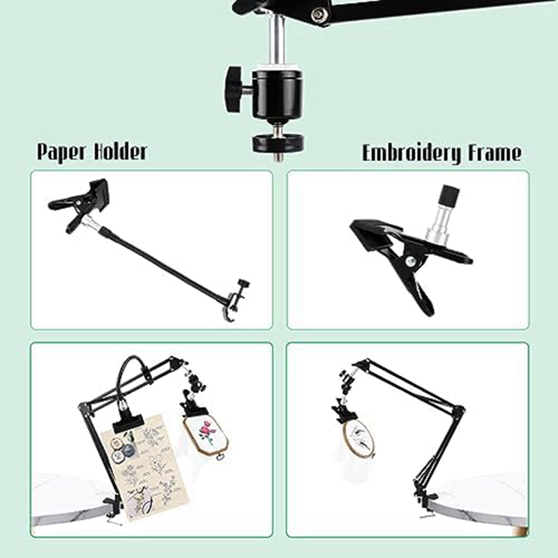 Soporte para Aro de Bordado: S - Embroidery Hoop Stand reseña y precio