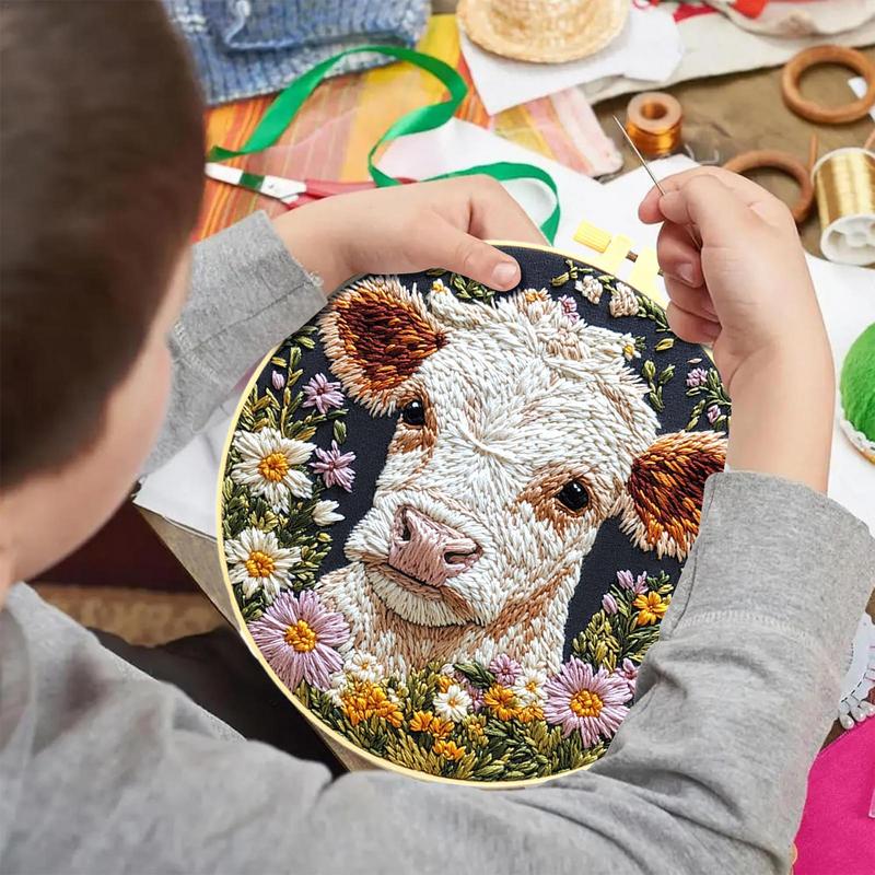 Kits de bordado para adultos,  - Embroidery Daisy Flower reseña y precio