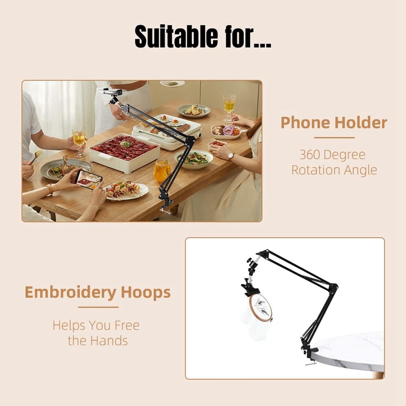 Soporte de punto de cruz de ar - Embroidery Hoop Stand reseña y precio