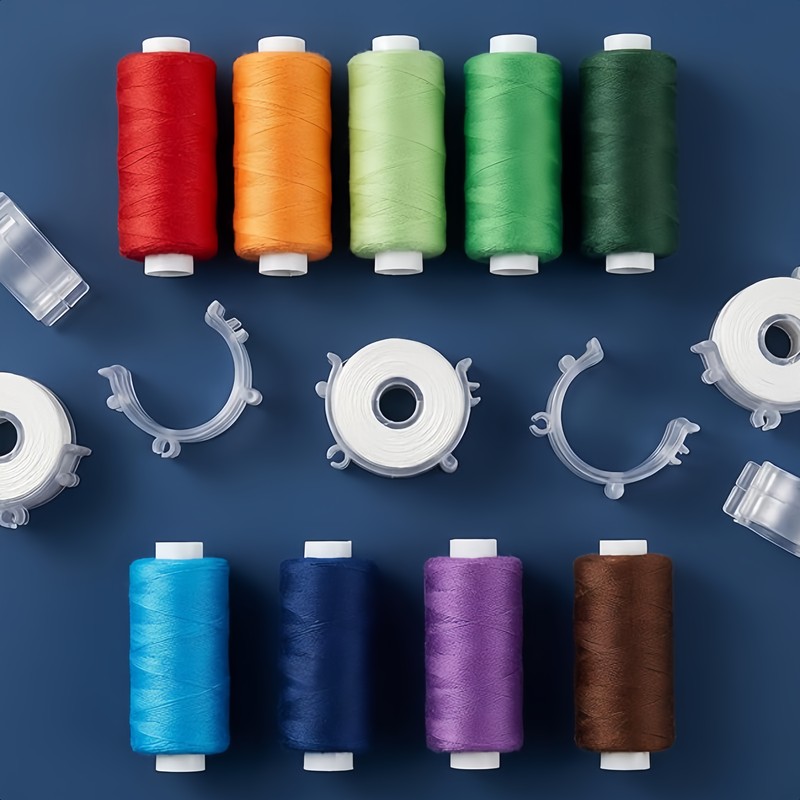 30 piezas de soportes transpar - Embroidery Threads reseña y precio