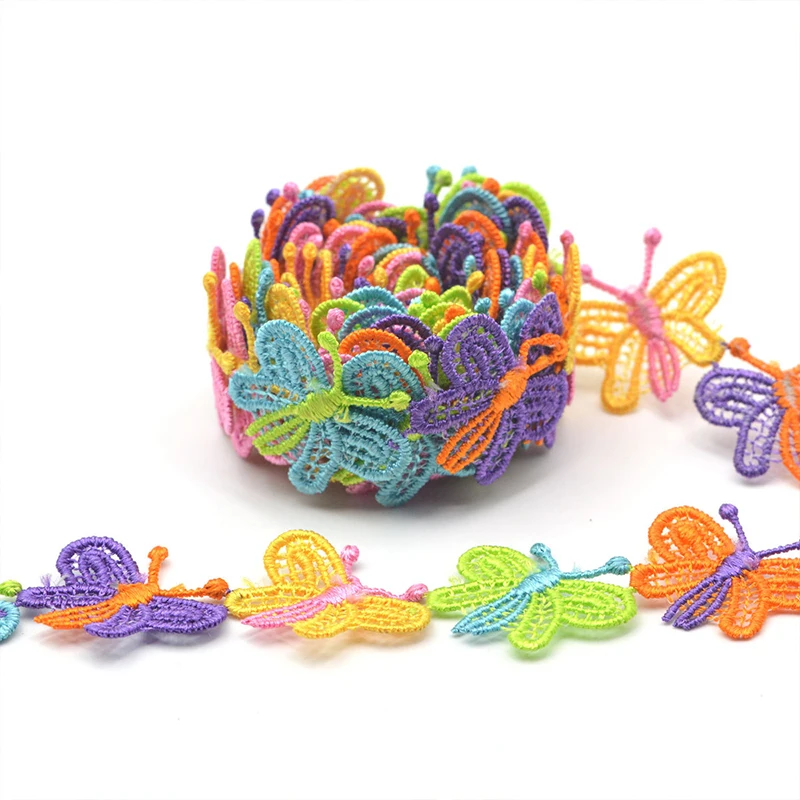15 yardas coloridas Margarita  - Embroidery Daisy Flower reseña y precio