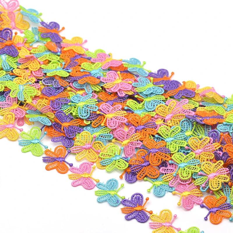 15 yardas coloridas Margarita  - Embroidery Daisy Flower reseña y precio