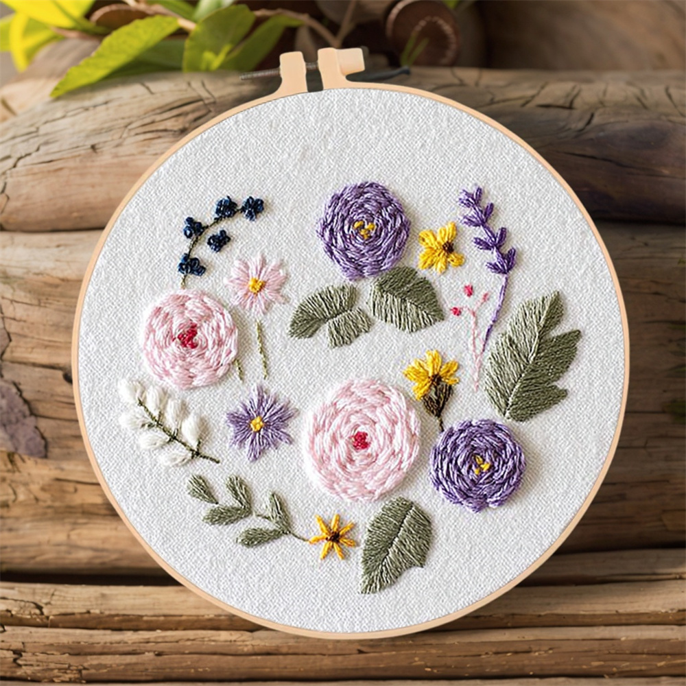Kit de Bordado DIY MomoArt, Pa - Embroidery Daisy Flower reseña y precio